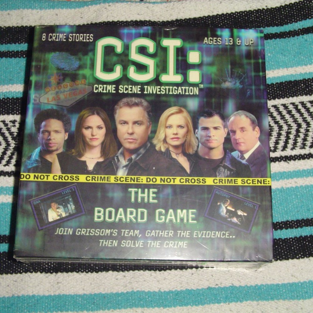 SEALED CSI Crime Scene Investigation Board Game